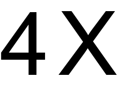 4x